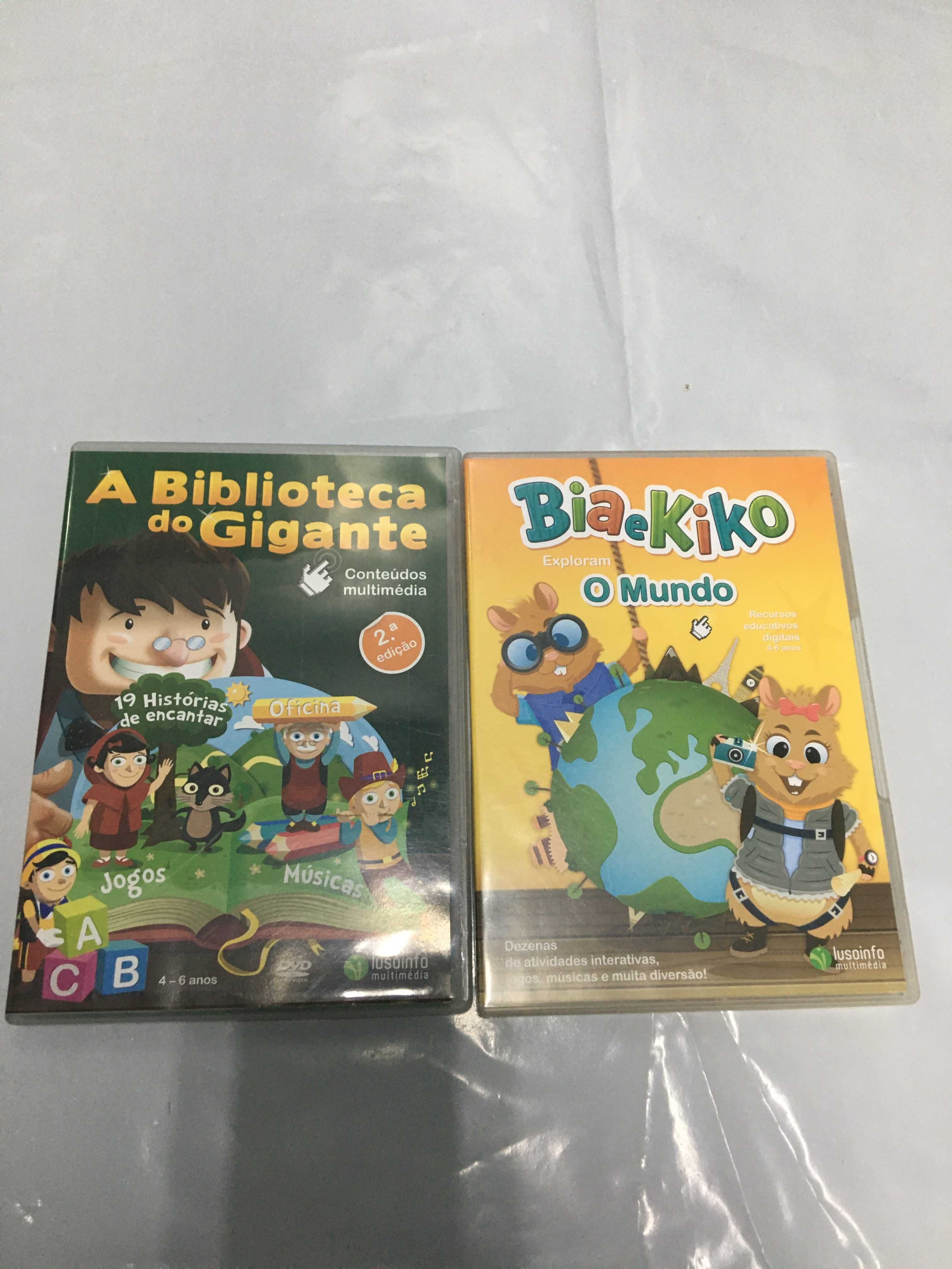 DVD's multimédia para crianças