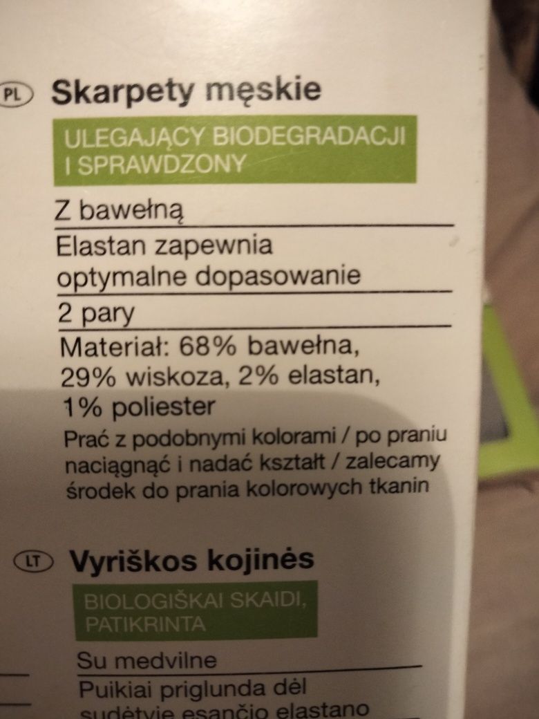 Skarpetki męskie 39