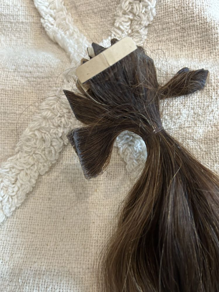 Przedłużanie włosów -  Hairtalk  - wlosy naturalne 30 cm