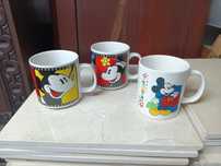 3 canecas Disney originais