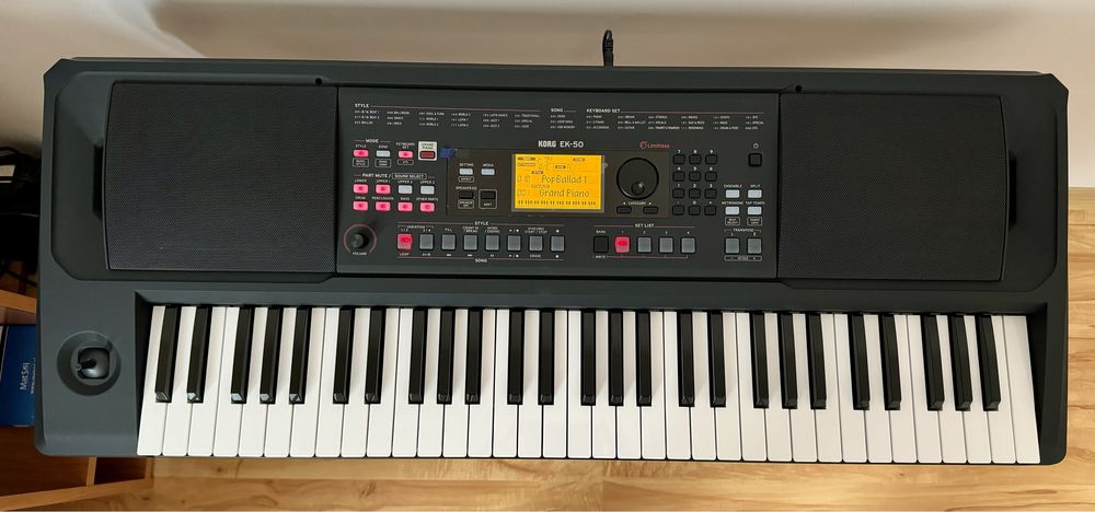 Keyboard Korg EK-50 w wersji Limitless, nówka sztuka, okazja!