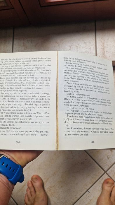 Książka Ronja córka zbójnika, Astrid Lindgren