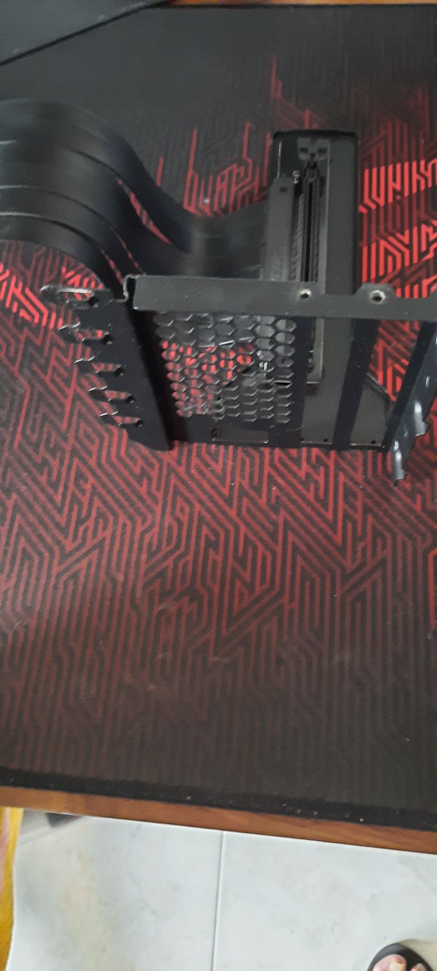 GPU Bracket Phanteks+Cabo PCI-E  Fita Riser 22cm Preto