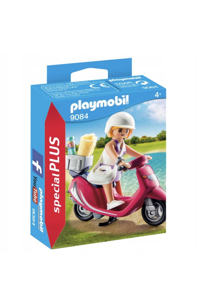 Playmobil Dziewczyna na skuterze