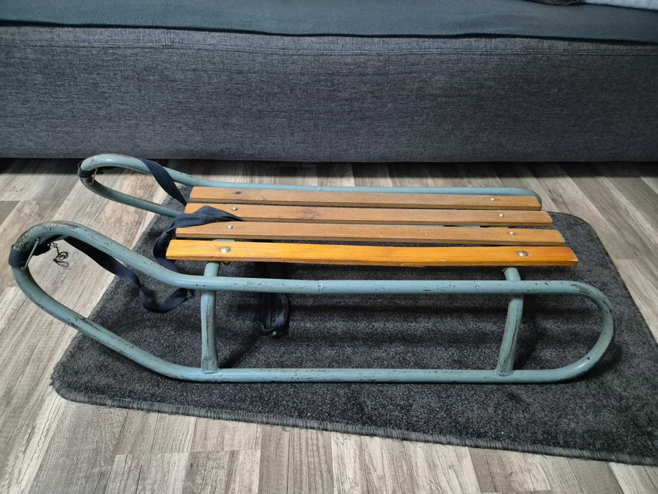 sanki metalowe/drewniane
