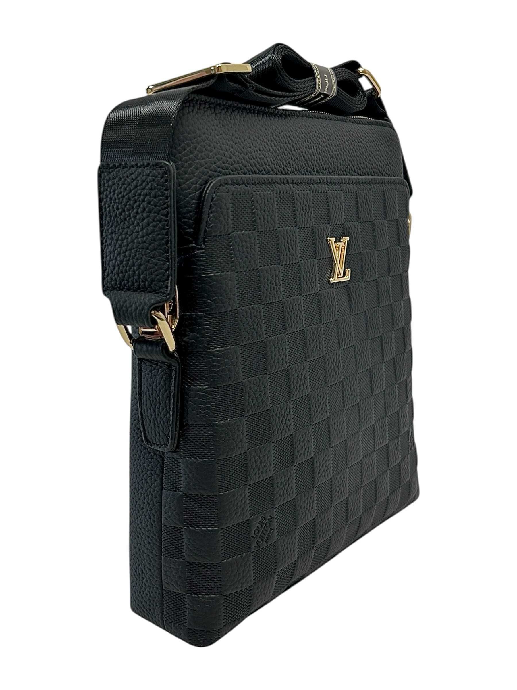 Чоловіча сумка Louis Vuitton з натуральної шкіри