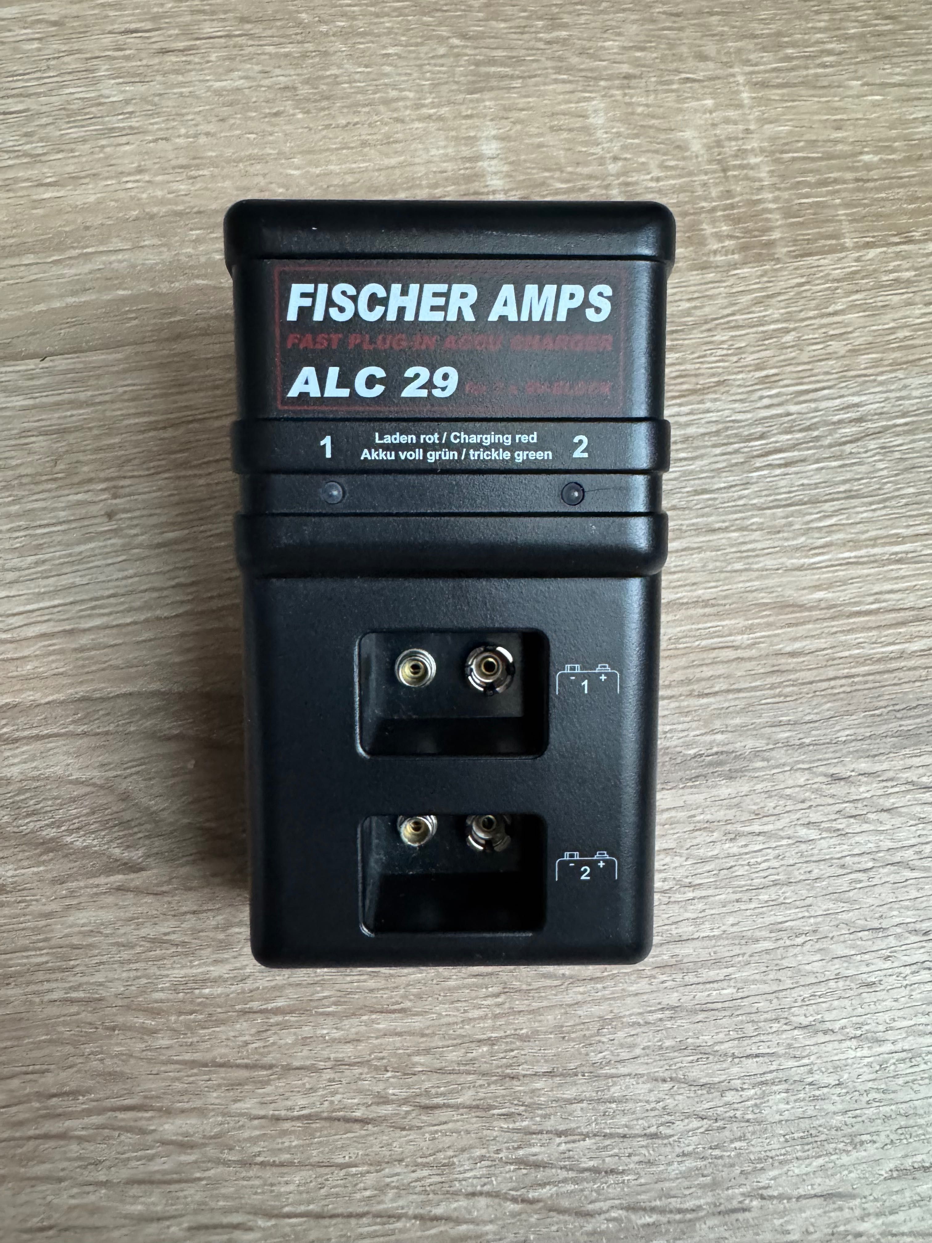 Fischer Amps Carregador Pilhas 9V