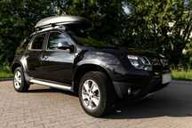 Dacia Duster Pierwszy właściciel, oryginalne belki dachowe i box Dacia