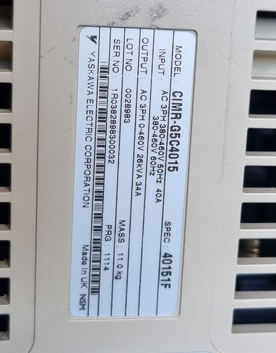 Falownik yaskawa 616g5