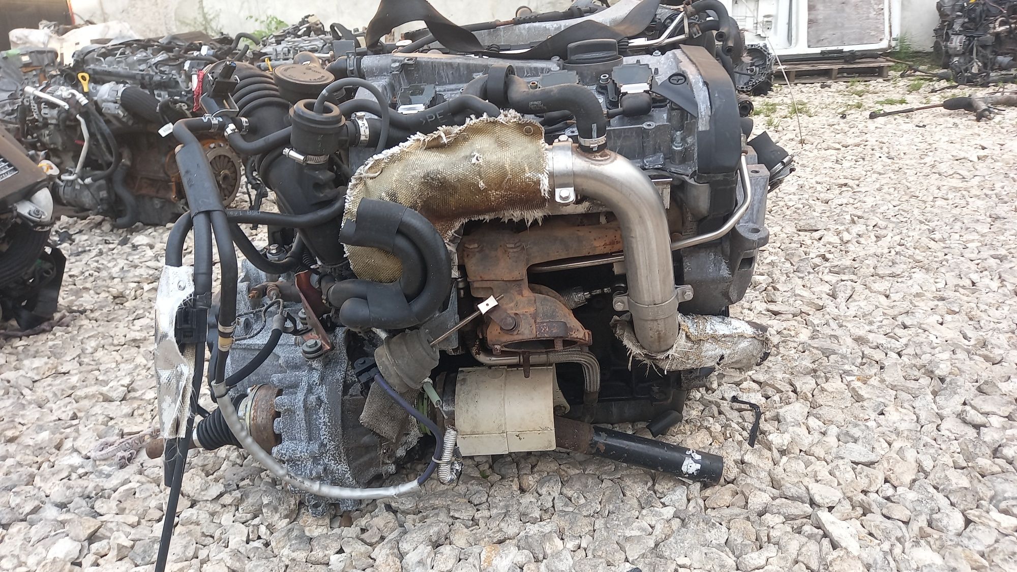 Двигатель Двигун Мотор AGU 1.8 110kw Golf 4 Bora Skoda Octavia Audi A3