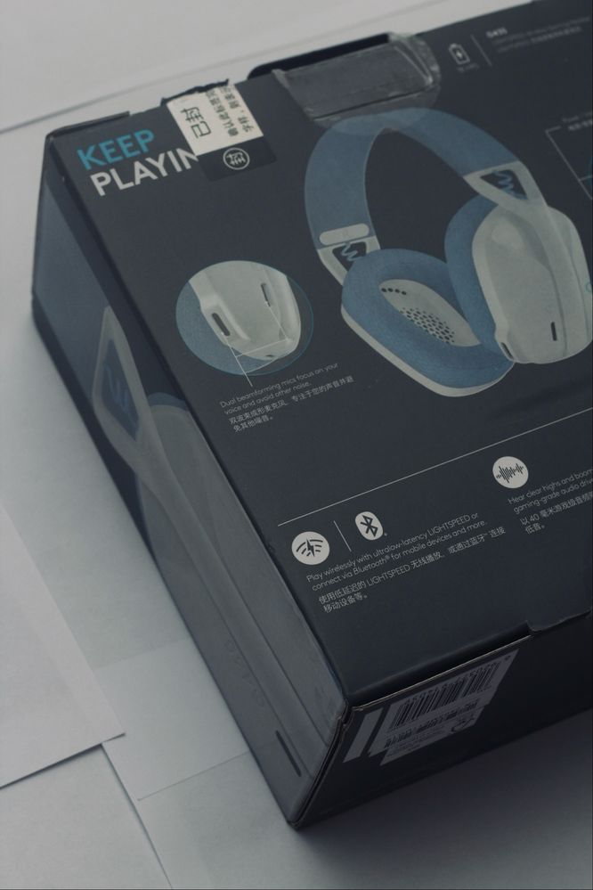 Fones Logitech G435