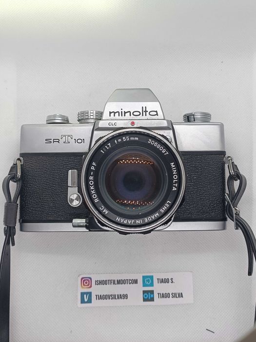 Minolta SRT101 + MC Rokkor-PF 55mm f/1.7