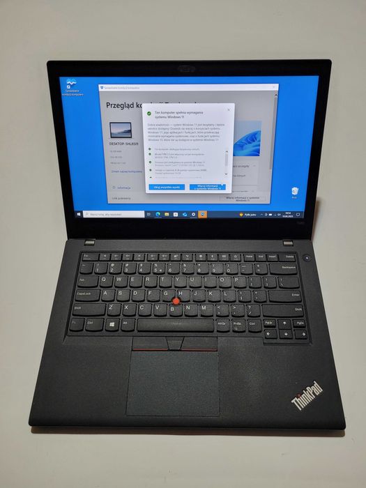 Laptop Lenovo Thinkpad T480 i5 / 16GB / 256GB/14 FHD/ 2xBAT. _Gwar./FV