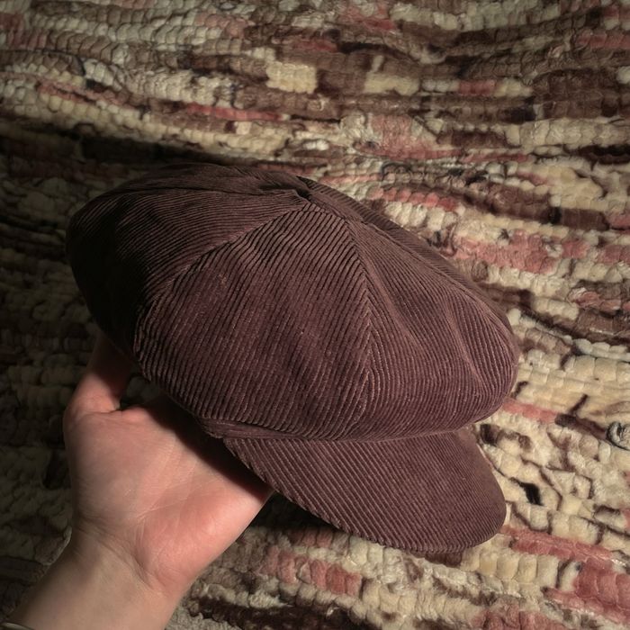 Вельветовий капелюх берет шапка