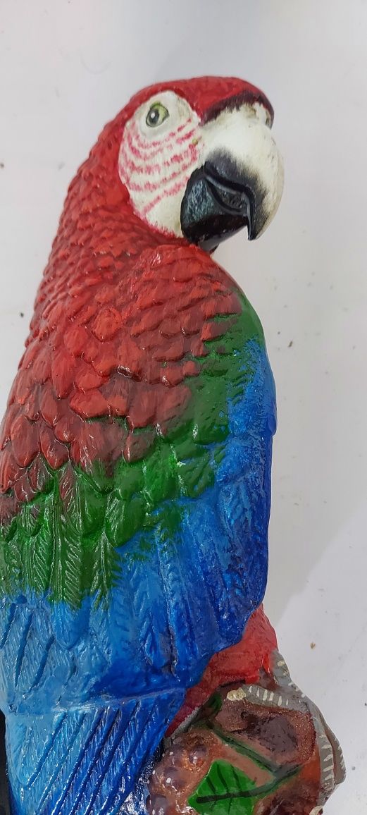 Papuga Żeliwo 68 cm Ara// Meble Stylowe Grodzisk Mazowiecki