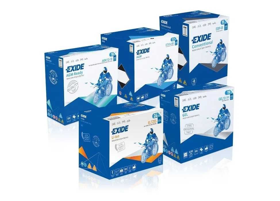 Nowy Akumulator EXIDE CENTRA Motor Skuter Quad 6V 12V 3-30AH