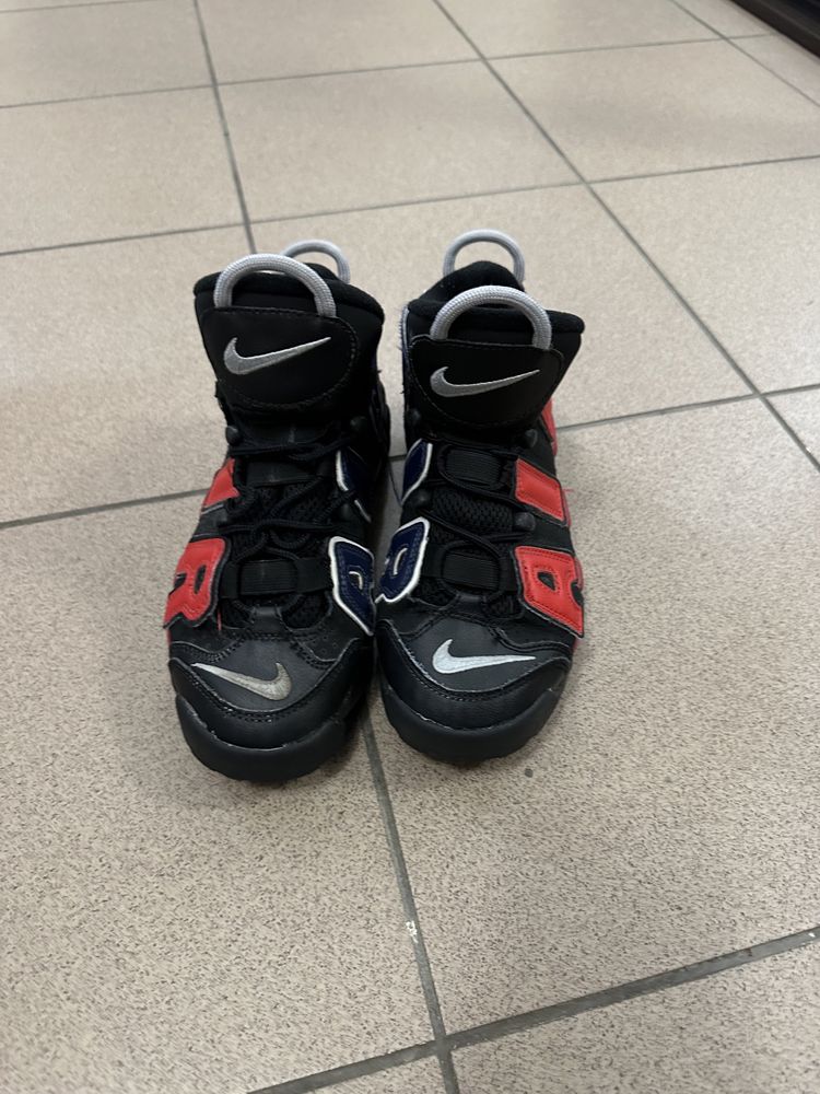 Чоловічі кросівки Nike Air More Uptempo "Alternates Split Navy Red