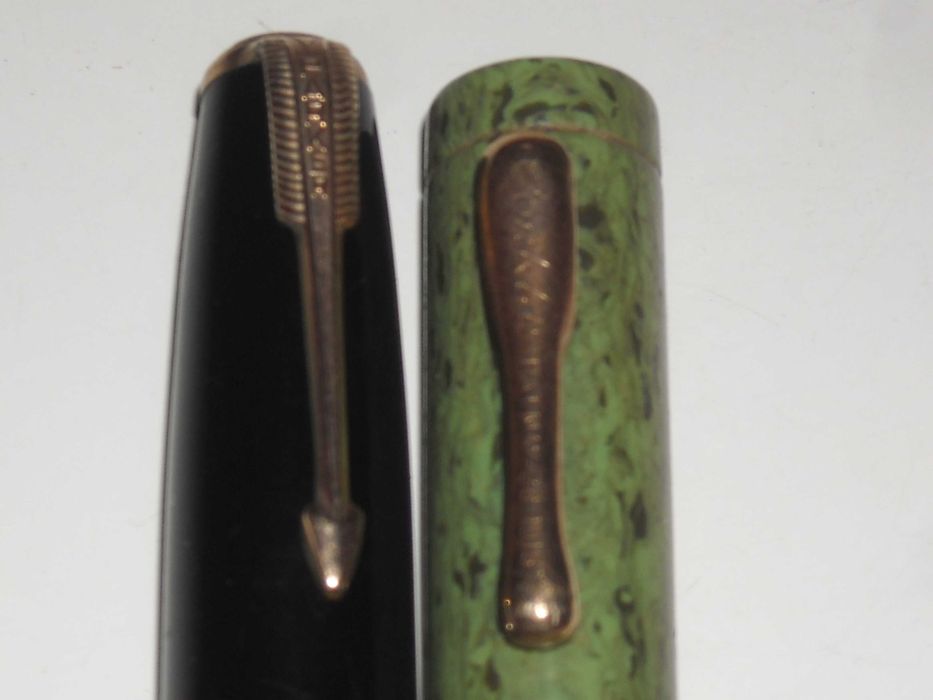 Parker e Conklin - 2 Canetas de Tinta Permanente Antigas