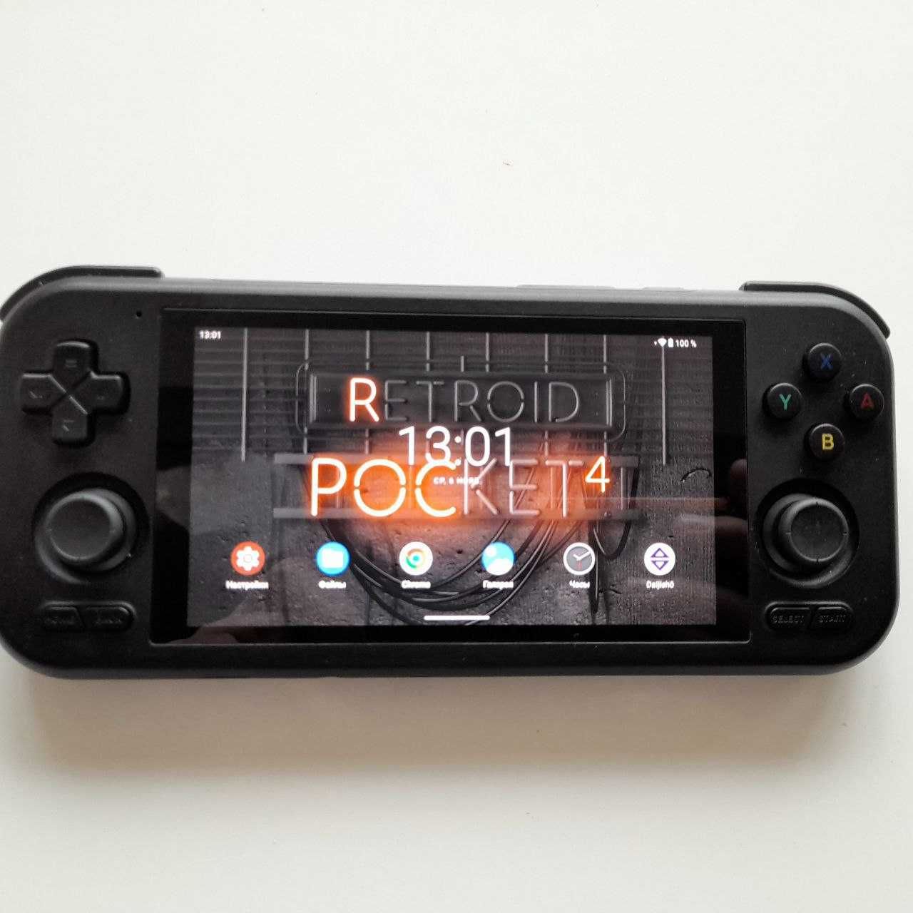 Приставка Retroid Pocket 4 Pro (Чорна/Сіра)