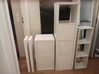 Ikea Kallax regał Malm komoda