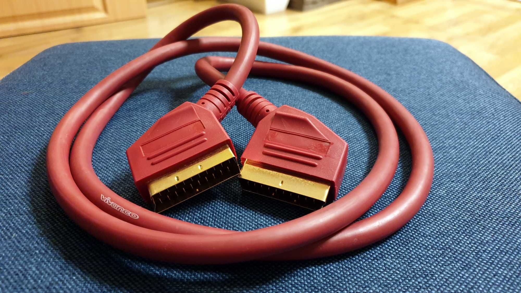 Kabel EURO Scart VIVANCO 1,4m hi-fi hi-end