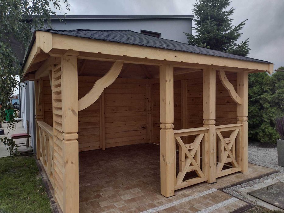 Altanka. Altanki 3,5x3,5m. Wiata.wiaty