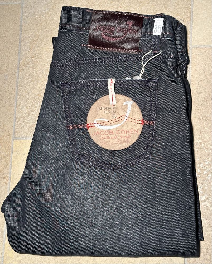 Новые мужские джинсы Jacob Cohen, размер 35 (Gucci, Dolce, Louis)