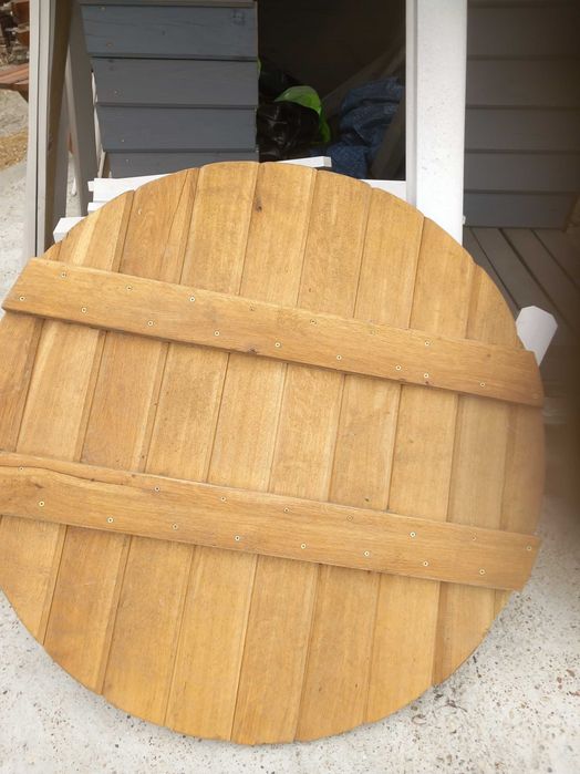 pokrywa drewniana na studnie