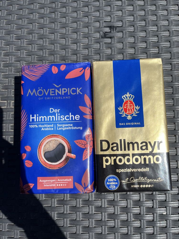 Kawa niemiecka dallmayr lub mövenpick