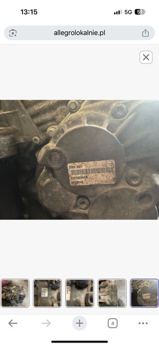 Skrzynia biegów Renault Espace 1,6 DCI DW6001