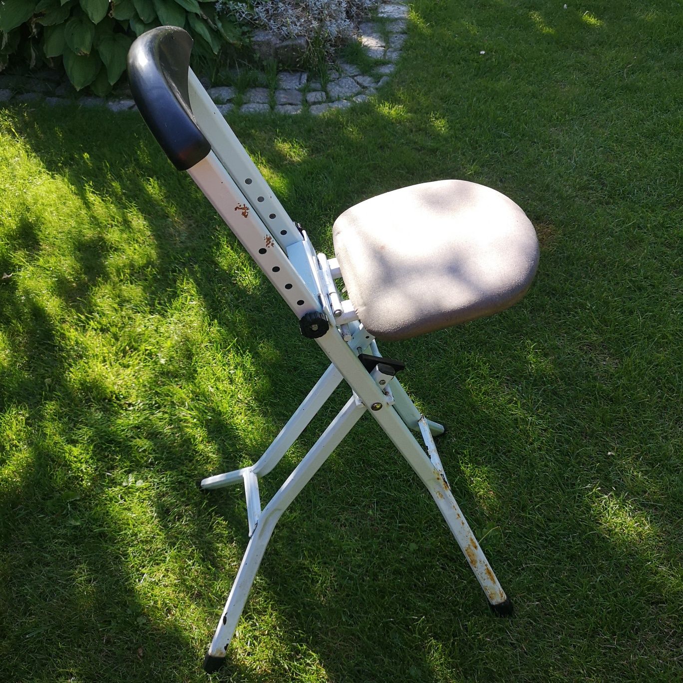 Krzesło barowe składane wys. 115 cm