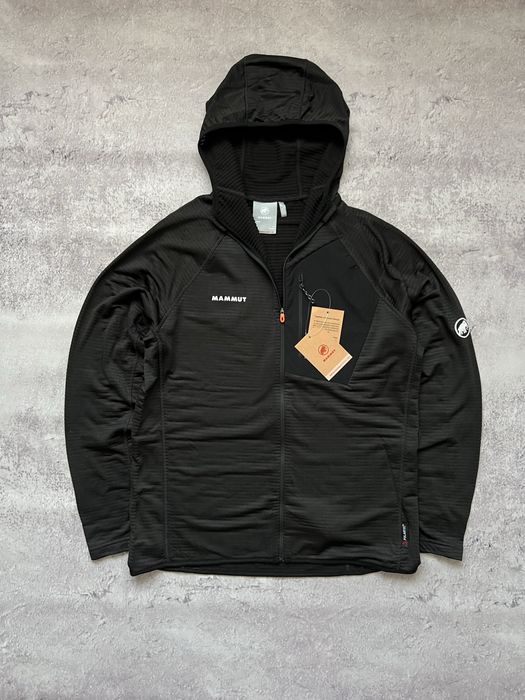Л(size) Нова! Чоловіча трекінгова термо кофта Mammut з капюшоном