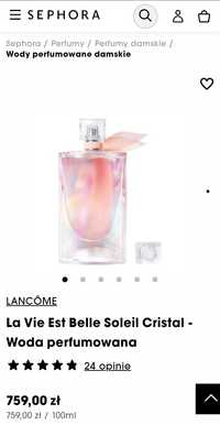 Perfumy La vie est belle Soleil Cristal