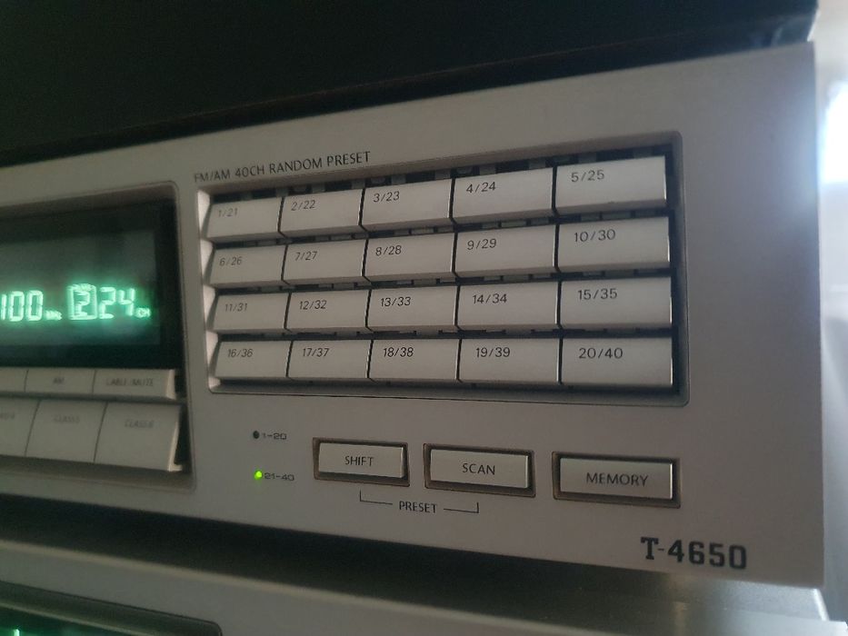 Wieża stereo Onkyo Integra srebrna