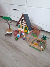 Chatka leśniczego playmobil