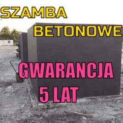 Szambo-Zbiornik 8m3 betonowy  Piwniczka