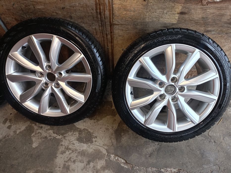 Koła oryginał Audi pasuje VW Skoda 5x112 7,5Jx17H opony zima 225/45 17