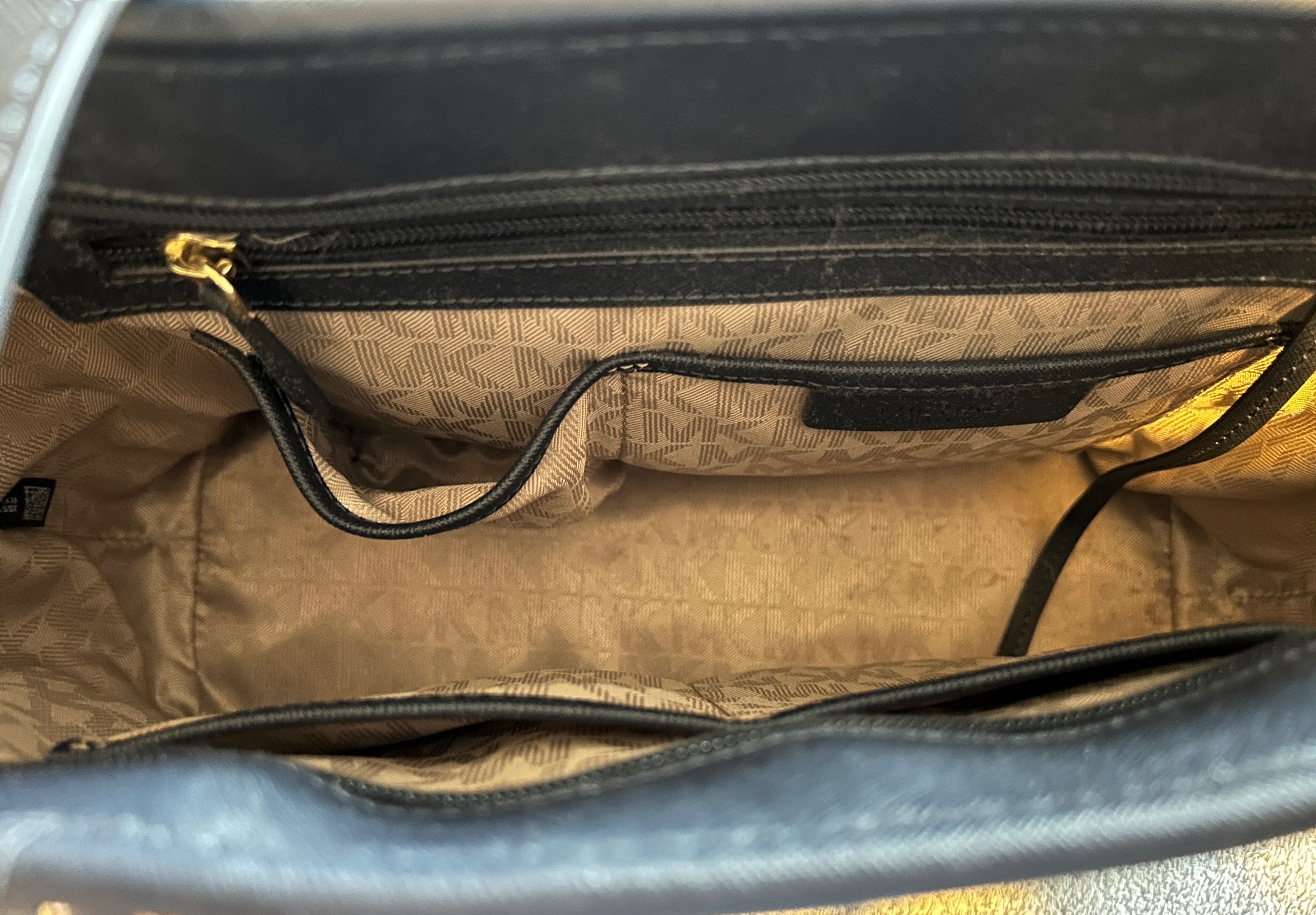 Torebka shopper Michael Kors granatowa