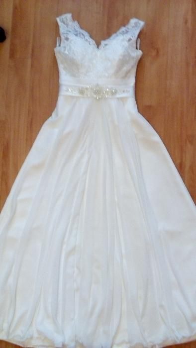 Свадебное платье, р.44-46 (европ.- 40), цв. - айвори