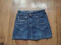 Spódnica jeansowa w rozmiarze 110/116
