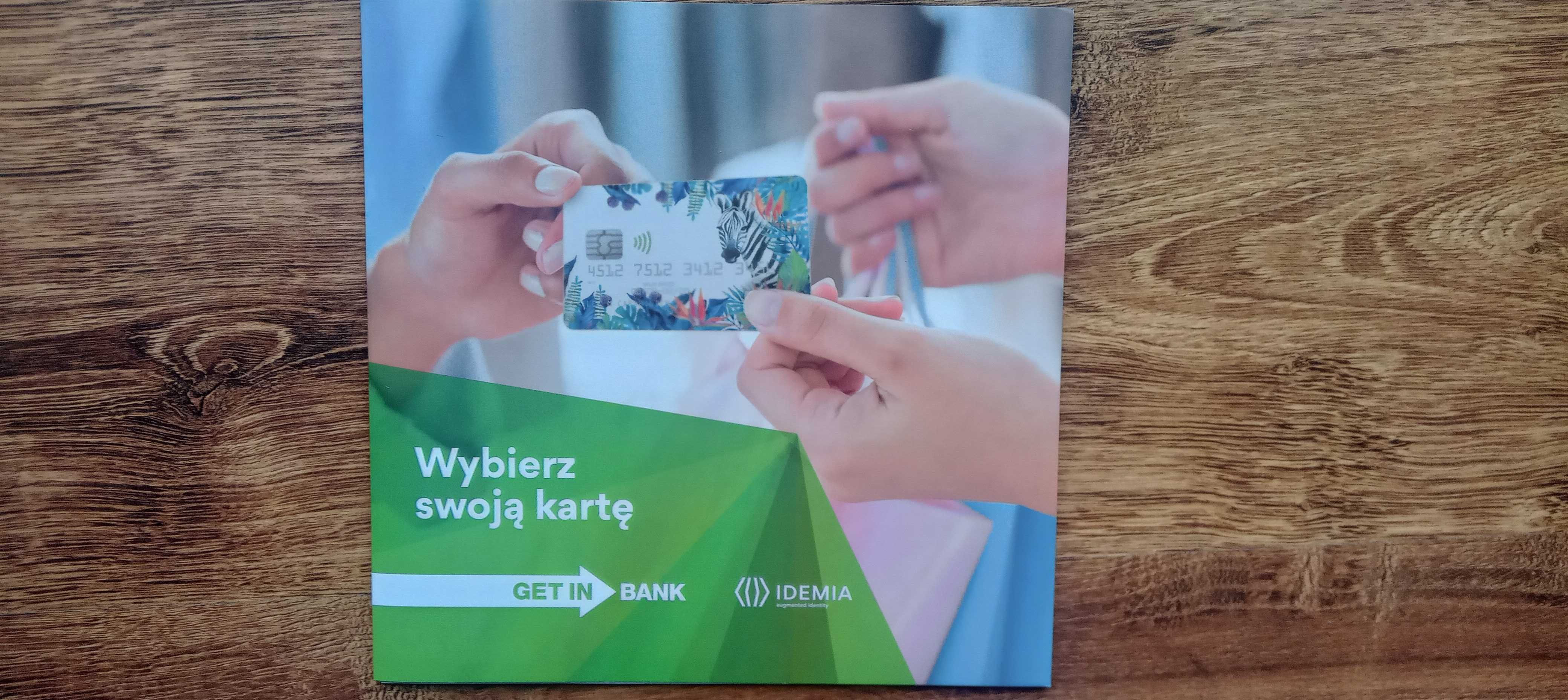 Karty bankomatowe Getinbank