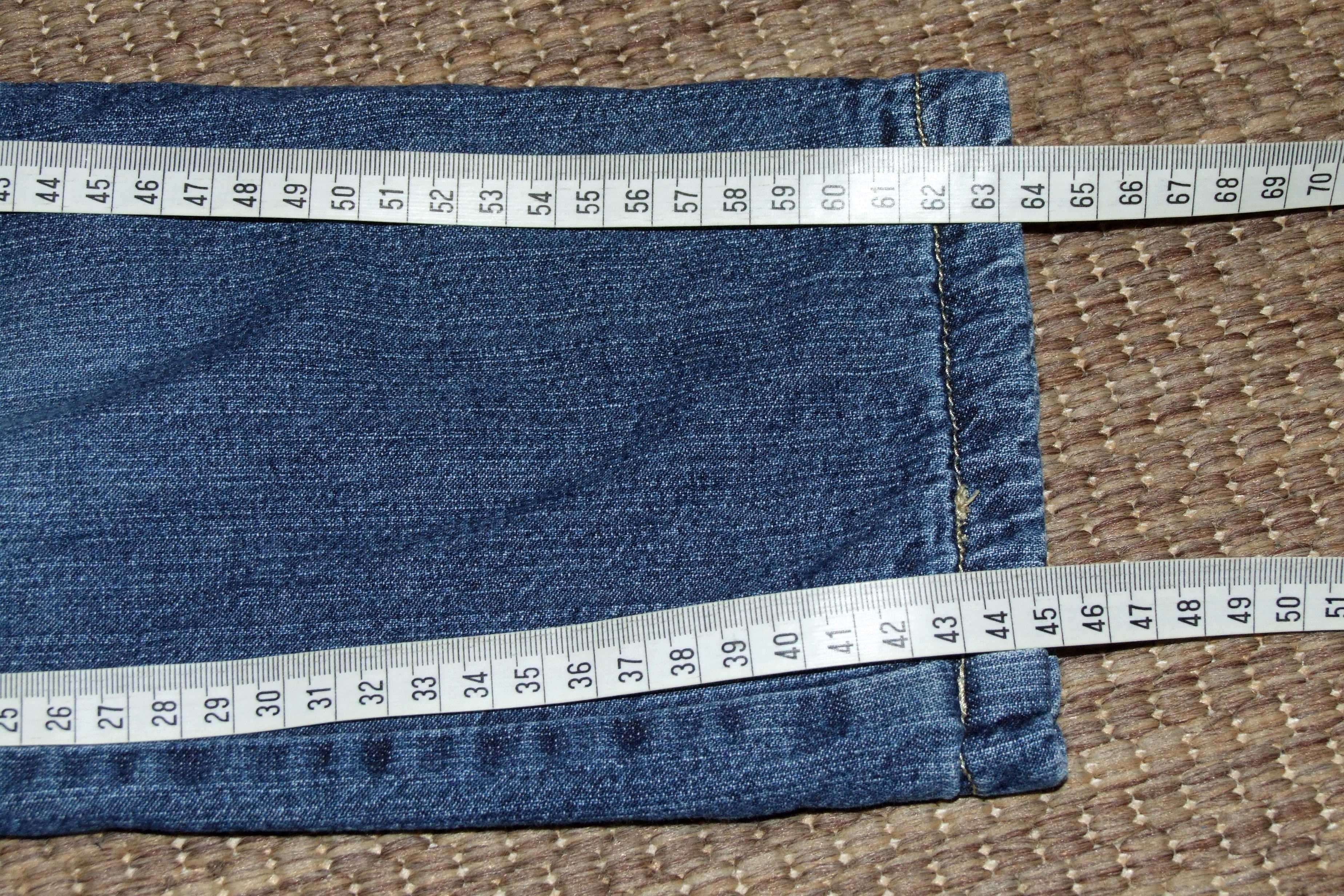 Spodnie jeans ocieplane rozm. 110-116