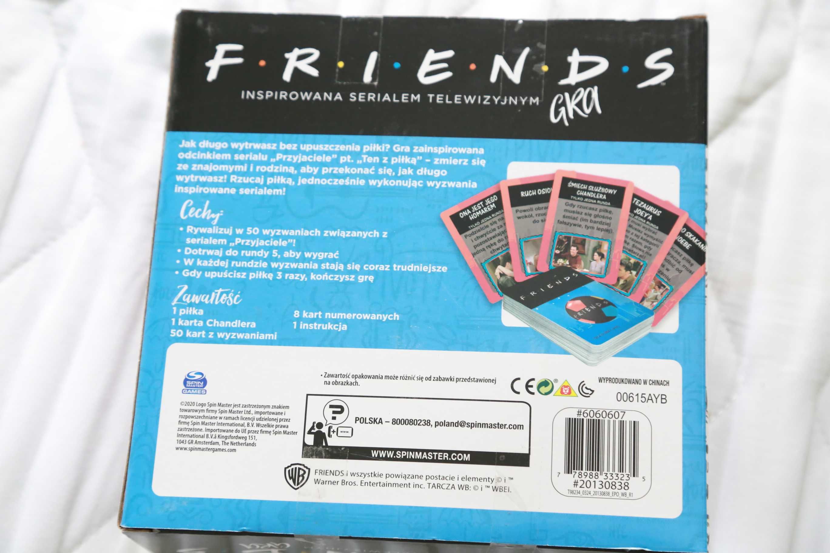 FRIENDS "Ten z piłką" Przyjaciele gra imprezowa towarzyska NOWA