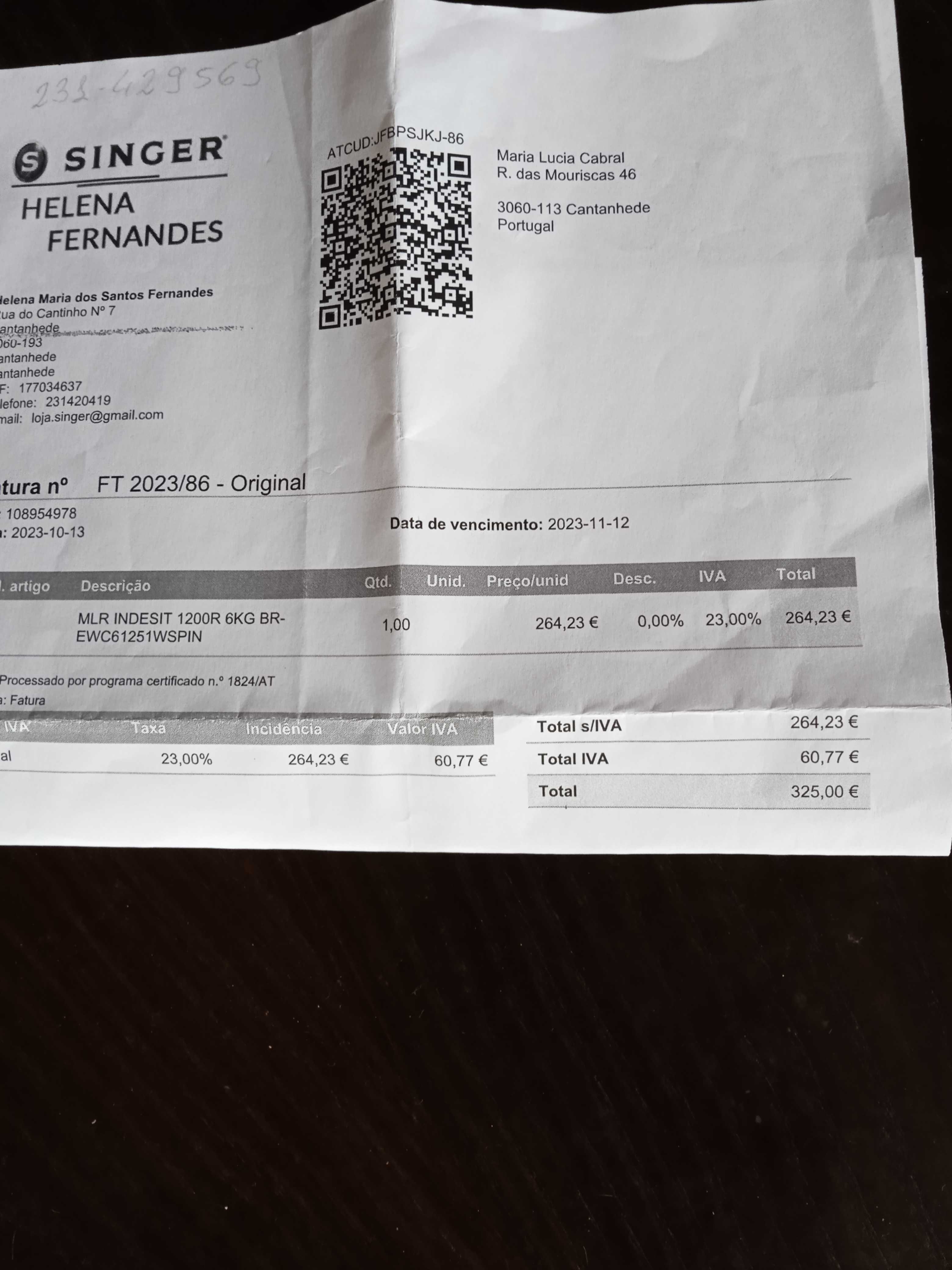 Vendo máquina de lavar roupa