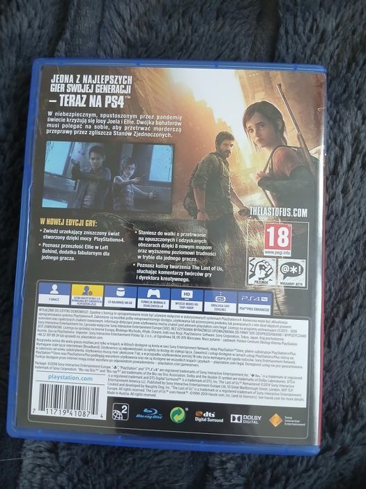 The last of us remastered ps4