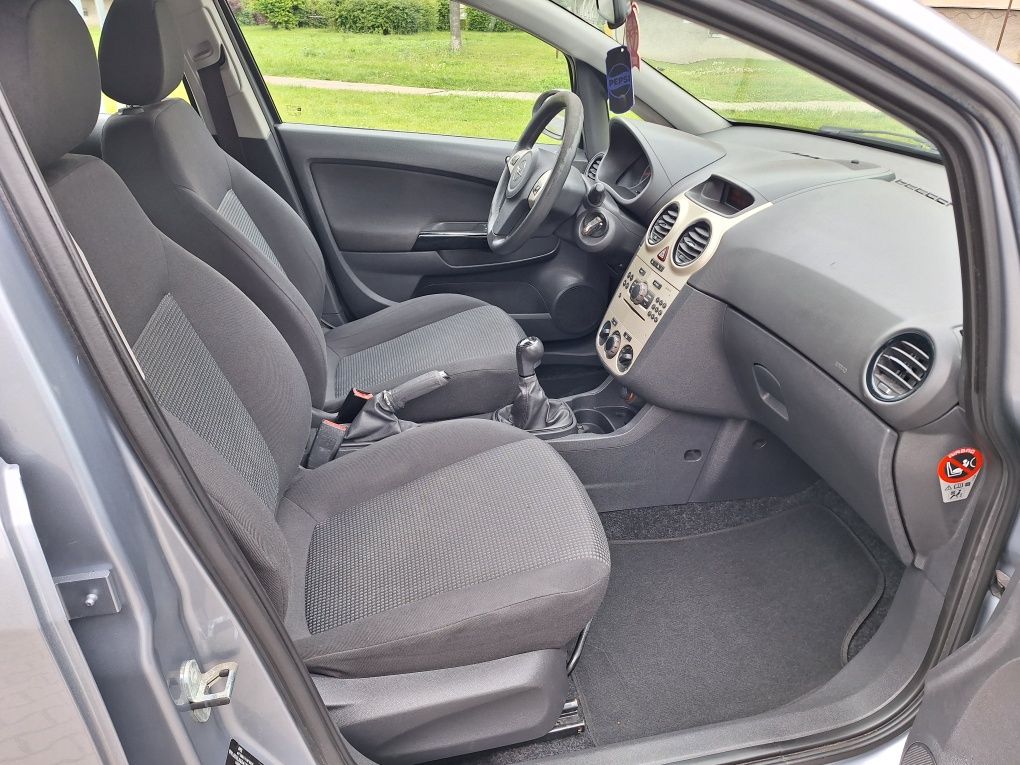 Corsa D 10r, Opłacony,1.2benz, 5D, Klima sprawna, Ks Serw, Gotowy do j