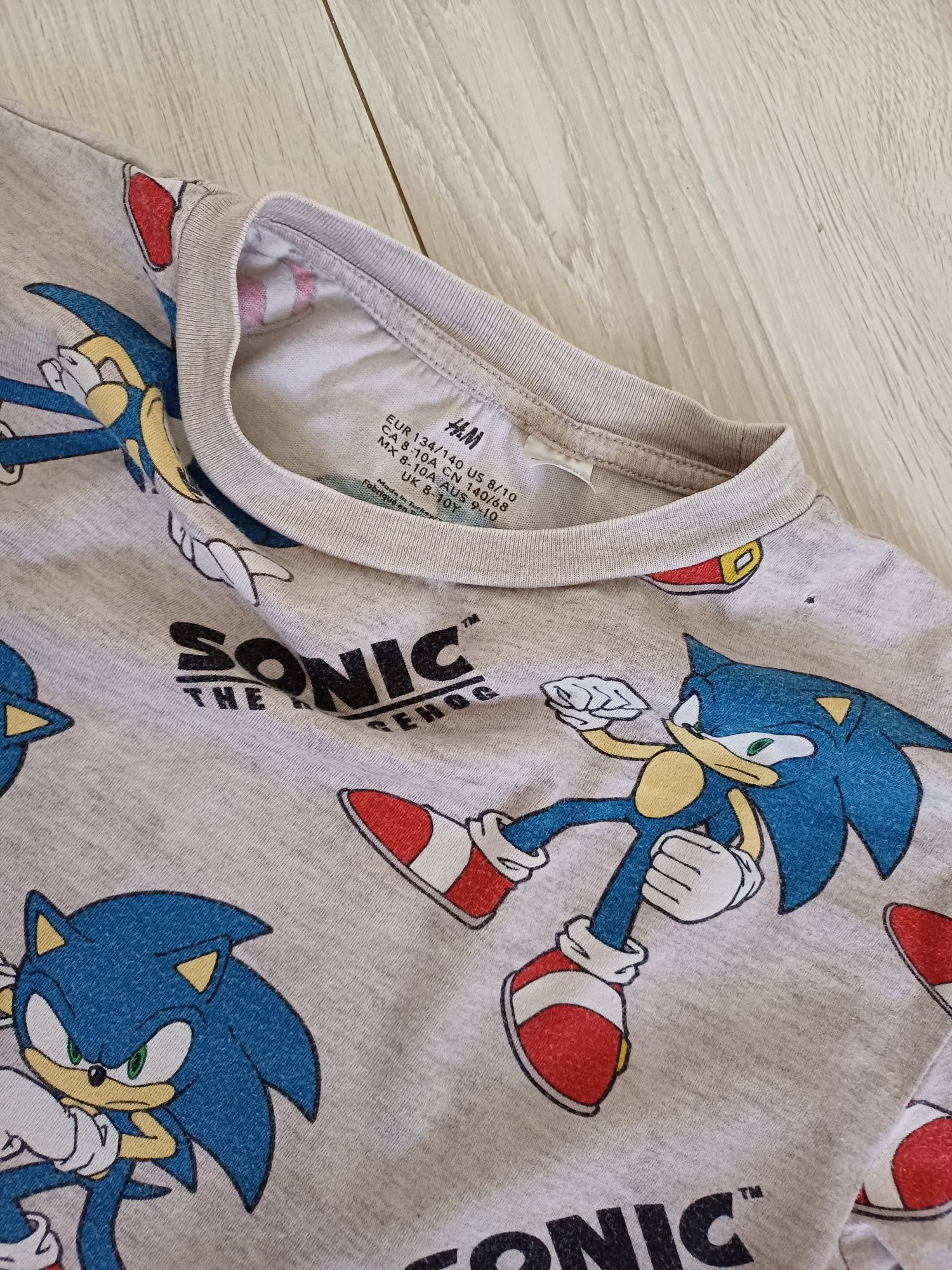 5 szt.Super stan! H&M SONIC T-shirt r.134-146 Reserved Among us