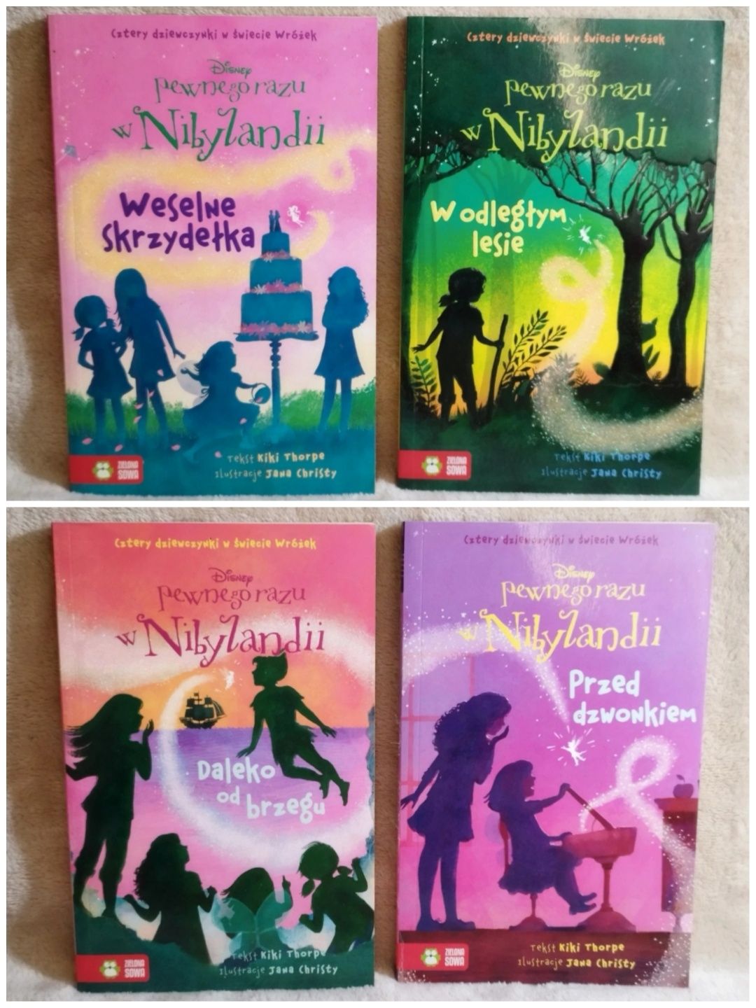 Książka "Pewnego razu w Nibylandii" Kiki Thorpe / 13 szt