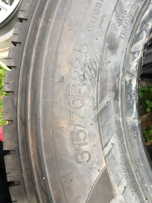 Нові вантажні шини Golden Crown 315/70 R22,5, AD153, грузова резина