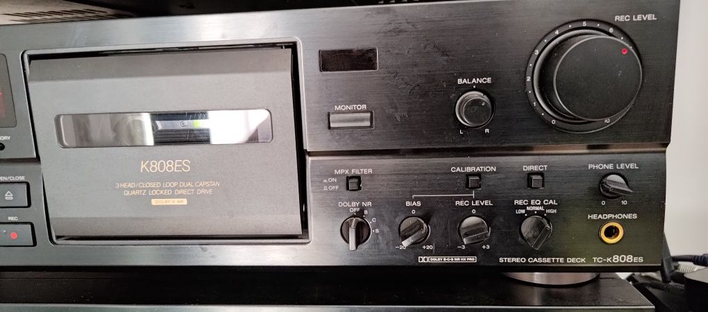 Magnetofon kasetowy SONY TC-K808ES